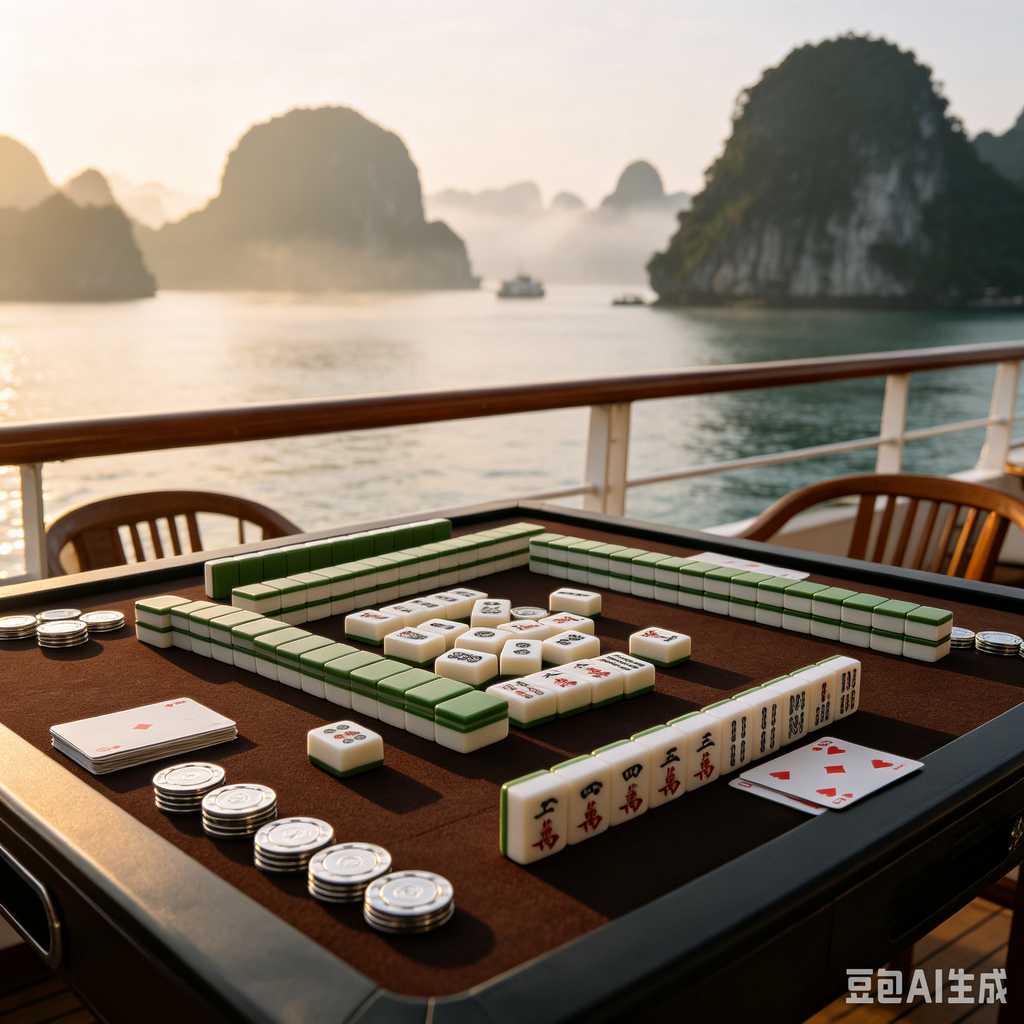 logo printed mahjong gift box