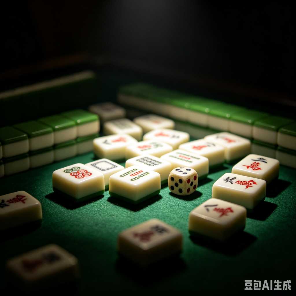 logo engrave mahjong tiles