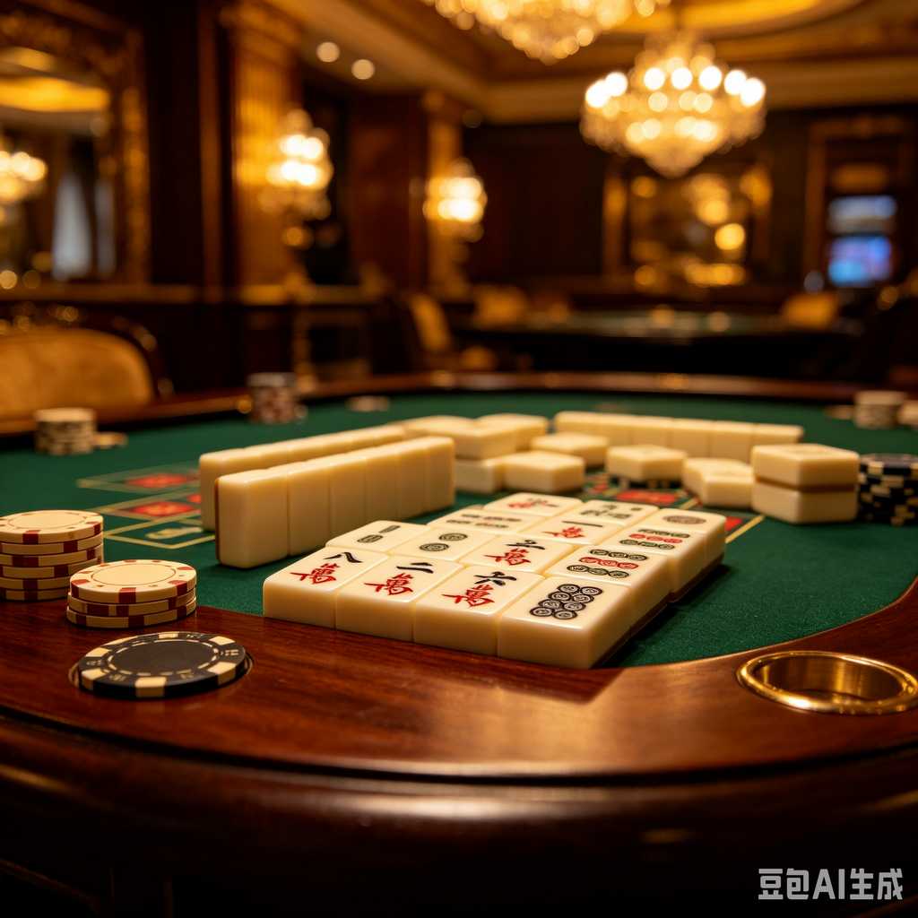 camping mahjong game set